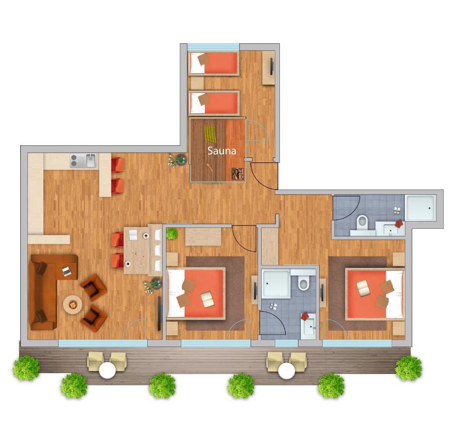 Апартаменти Residenz Fliana Deluxe Mathon Екстер'єр фото
