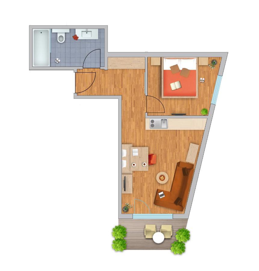 Апартаменти Residenz Fliana Deluxe Mathon Екстер'єр фото